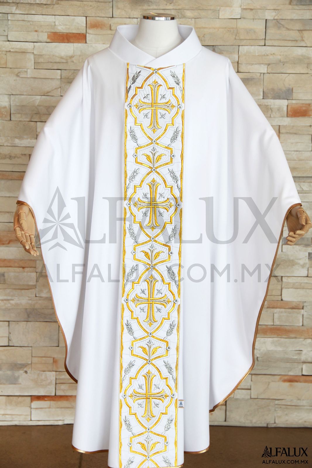 04 IMPERIAL  Casulla Alfalux Blanco Central 93 (2)